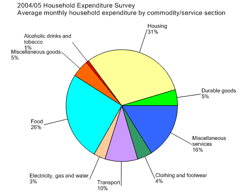 chart 54b 2004 05 household expenditure survey average monthly
