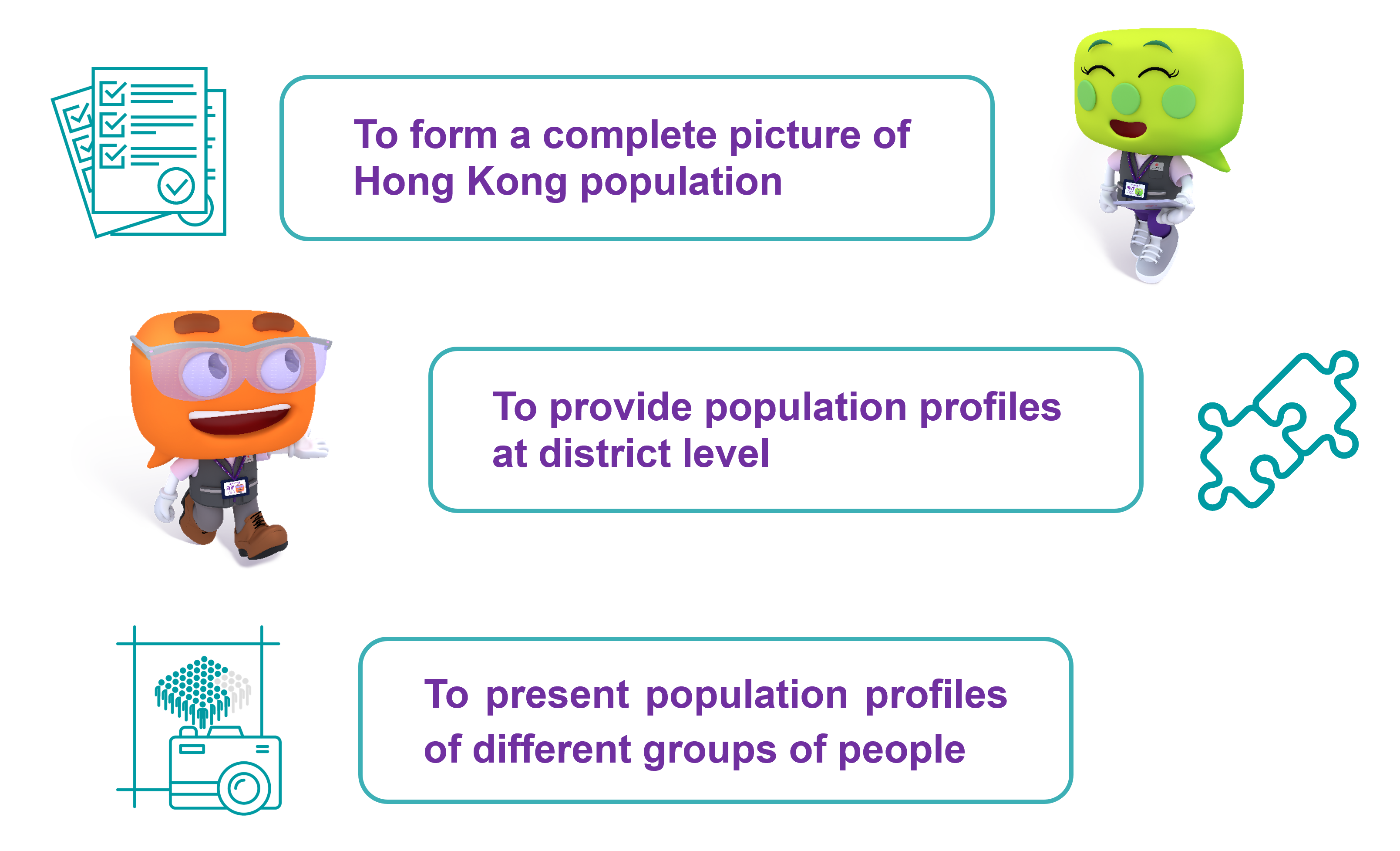 Three key uses of census data