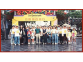 Representatives of the Department participating in the Civil Service Walk for Charity in 1995.