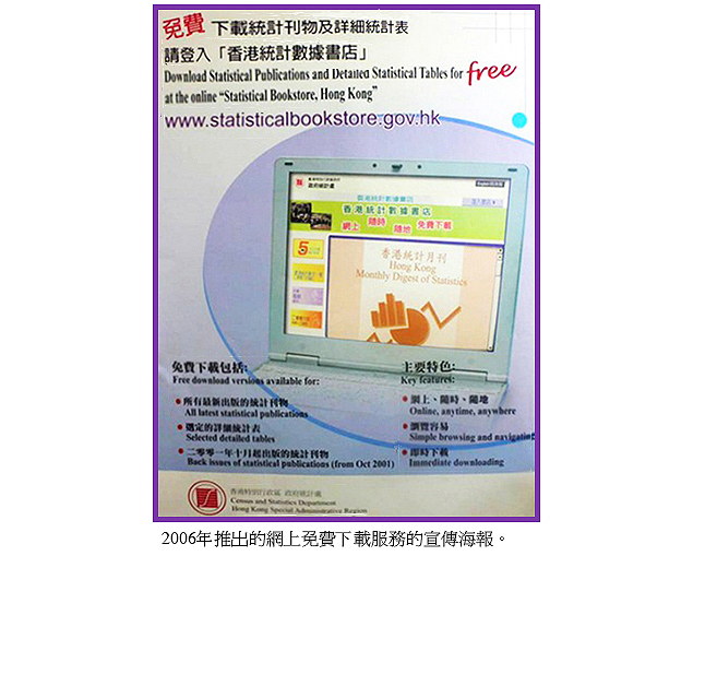 2006年推出的網上免費下載服務的宣傳海報。